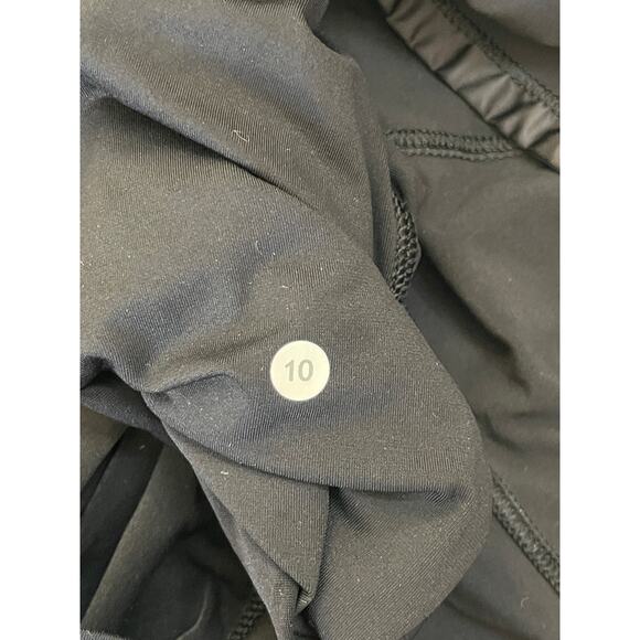 Lululemon Back Keyhole Romper Dress Pockets Strappy - Size Women's 10 READ - Picture 3 of 10